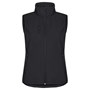 Classic Softshell Vest Dam Svart New Wave