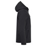 SoftshellJacka Padded m. Luva Svart