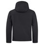 SoftshellJacka Padded m. Luva Svart