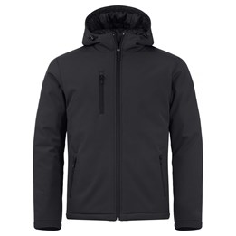 SoftshellJacka Padded m. Luva Svart