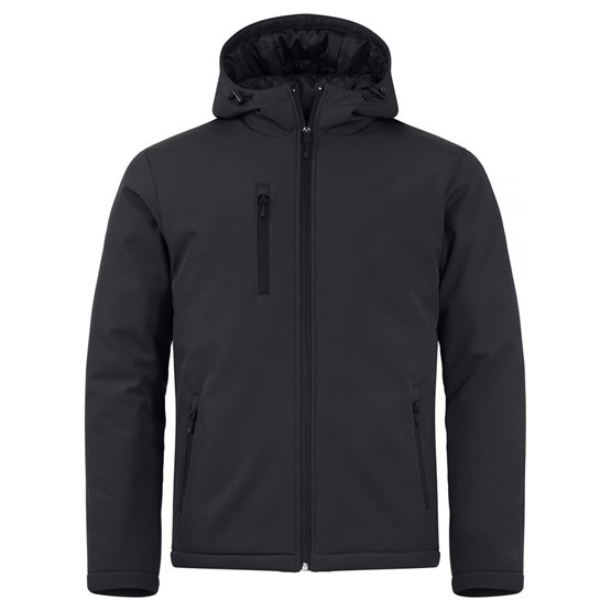 SoftshellJacka Padded m. Luva Svart