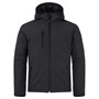 SoftshellJacka Padded m. Luva Svart