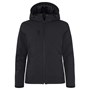 SoftshellJacka Padded m. Luva Dam Svart