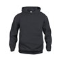 Hood-tröja Basic Svart JR