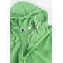 Basic Hoody FZ Herr Apple Green XXL