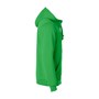 Basic Hoody FZ Herr Apple Green XXL