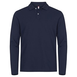 Långärmad Piké Stretch Premium