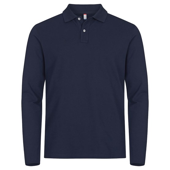 Långärmad Piké Stretch Premium