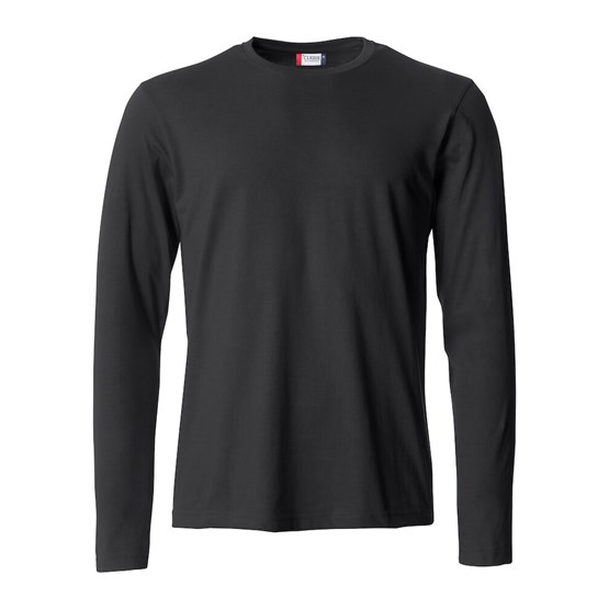 Långärmad T-Shirt Basic Svart