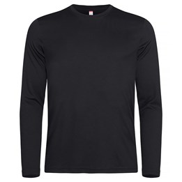 Långärmad Active Tee Svart