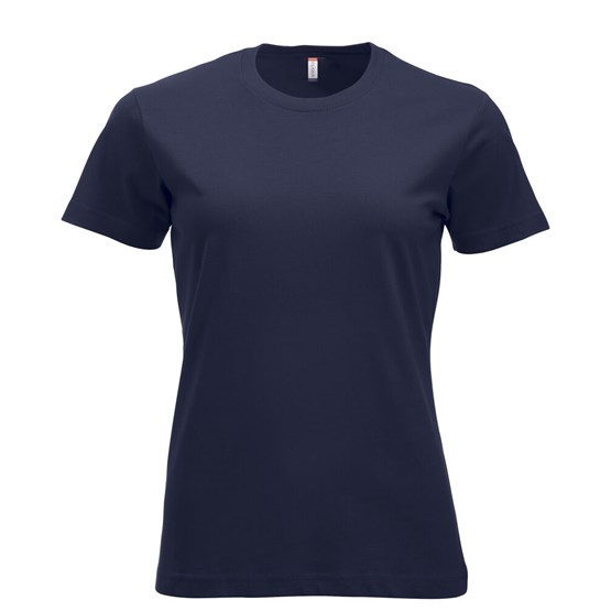 T-shirt Dam New Classic Marinblå