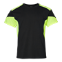 T-shirt 210 svart/gul XS
