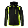 Tröja Ziphood 276 Svart/gul XS