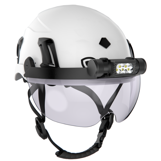 Pannlampa Guadio Visor Flex