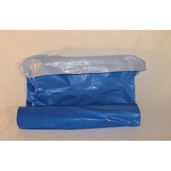 Plastsäck 240L Blå/Vit LLD R3 Recycled