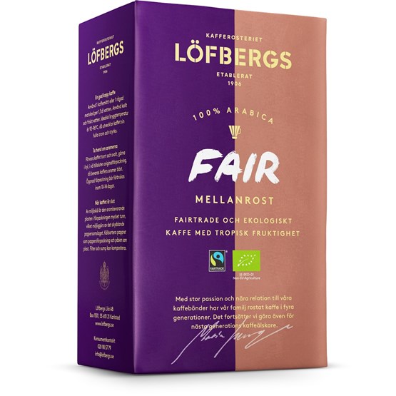 Kaffe Löfbergs Mellanrost Fair/EKO 450g Ekologiskt