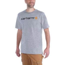 T-Shirt Core Logo Grå Carhartt
