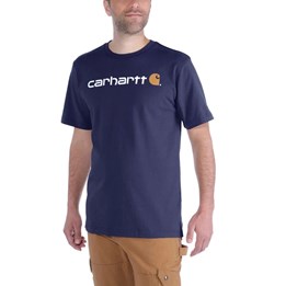 T-Shirt Core Logo Navy Carhartt
