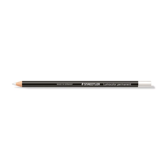 Märkpenna Lumocolor Permanent Vit permanent Vitt stift