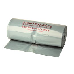 Sanitetspåse Plast Grå 180/140x400mm 1000st/krt