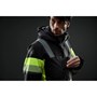 Varseljacka stretch Klass 1 Svart/gul
