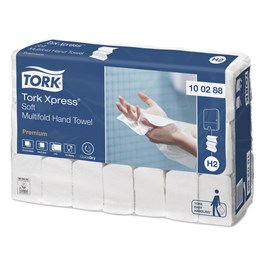 Pappershandduk Tork Premium H2 2-lager