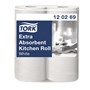 Hushållspapper Tork Extra Plus 2-Lag Vit 15,4m/rl 24rl/fp