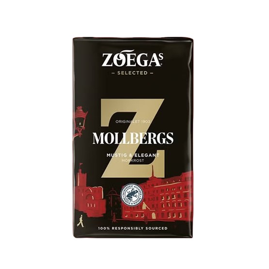 Kaffe Zoégas Mollbergs Blandning 450g Mörkrost