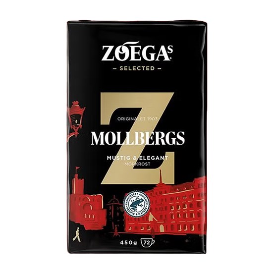 Kaffe Zoégas Mollbergs Blandning 450g Mörkrost