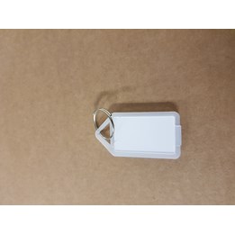 Nyckelbricka Transparent 55x30mm
