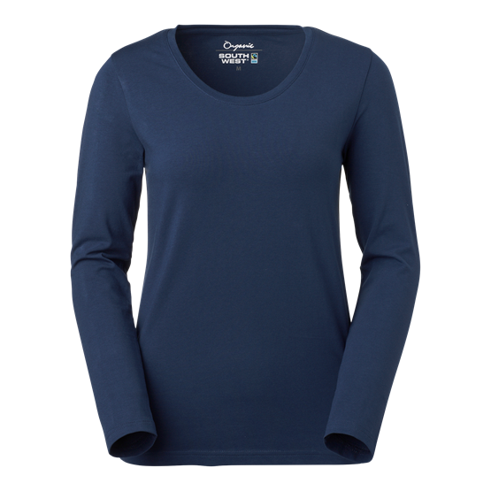 T-Shirt Lily Lång Ärm 12928-XXL Navy  Sandryds