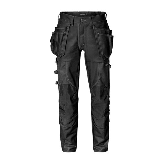 Hantverkarbyxa Stretch Svart 2604 Fas Fristad
