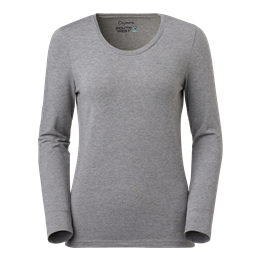 T-Shirt Lily Lång Ärm Dam Grå