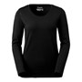 T-Shirt Dam Svart 12999-XXL Lily Lång Ärm Sandryds