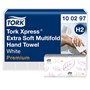 Pappershandduk Tork H2 Premium 2-Lag Vit 2100st/fp 100297