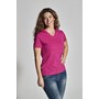 T-Shirt V-Neck Lady Navy XXL (GOTS)