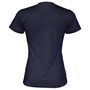 T-Shirt V-Neck Lady Navy XXL (GOTS)