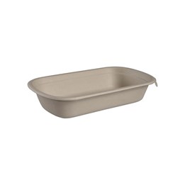 Microform Bagasse 750ml Take-Away 125st/fp