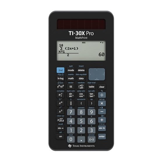 Räknare Texas Ti-30 X Pro Mathprint