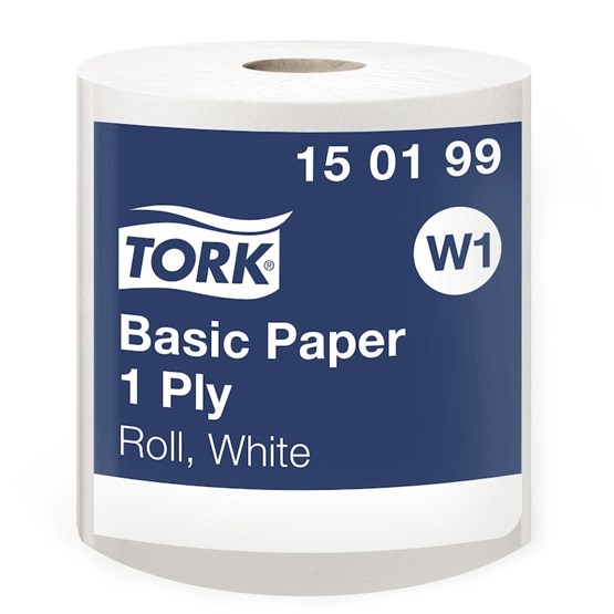 Torkrulle Tork W1 Universal 1-Lag Vit 1150m/rl 1rl/fp