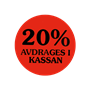 Etiketter 29mm HP Fluor Röd % avdrages i kassa 2000st/rl