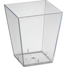 Amuse Bouche Plastskål Square 20cl 45st/fp