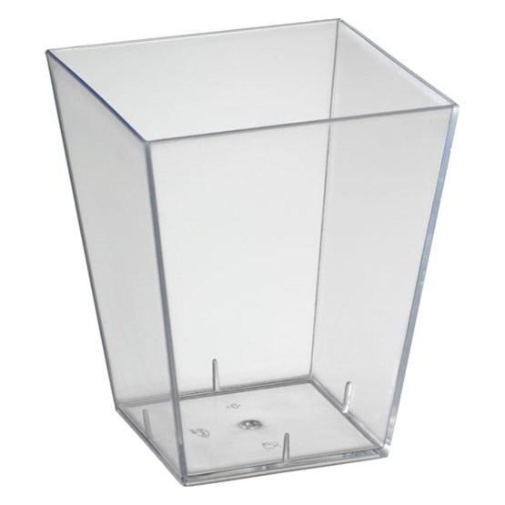 Amuse Bouche Plastskål Square 20cl 45st/fp