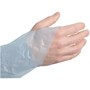 Skyddsförkläde med Lång Ärm & Tumgrepp Blå 25my 98x120cm 20st/fp