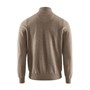 Stickad Tröja Brockton Halvzip Beige Herr 1730240-M