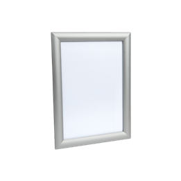 Väggram Silver A3 Snäppram 25mm Ram