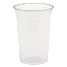 Plastglas och lock Crystal Ecoecho