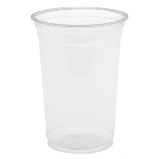 Plastglas och lock Crystal Ecoecho