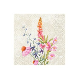Servett 3-Lag 33x33cm Floret 50st/fp