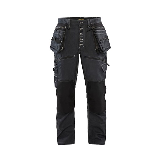 Hantverksbyxa Jeans Blå Stretch 19991141 Blåkläder